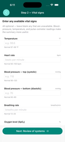 Patient Advocate Pro iPhone screenshot