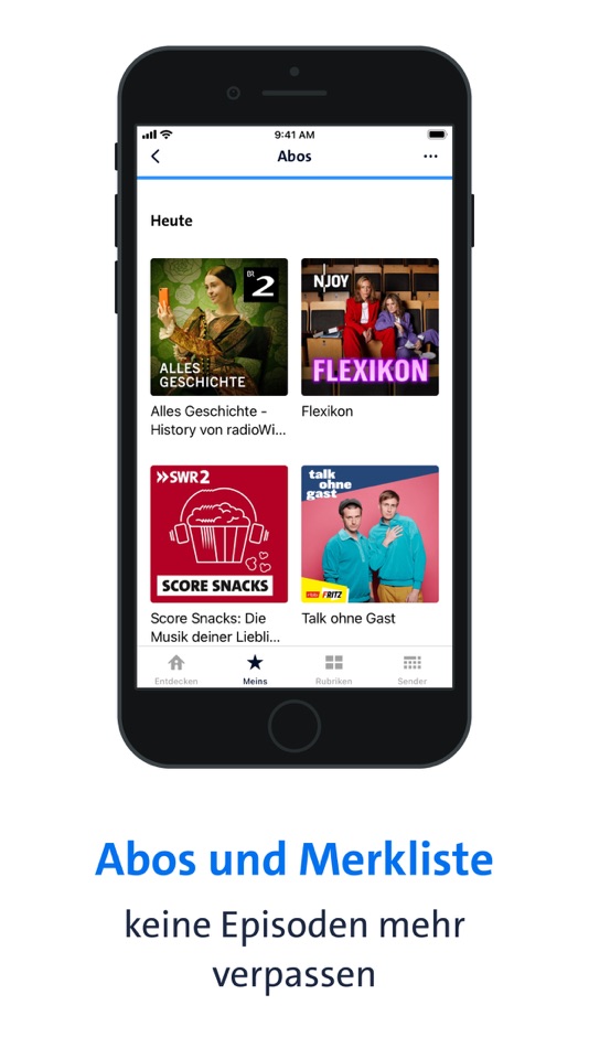 #4. ARD Audiothek (iOS) 由: Sudwestrundfunk, Anstalt des offentlichen Rechts