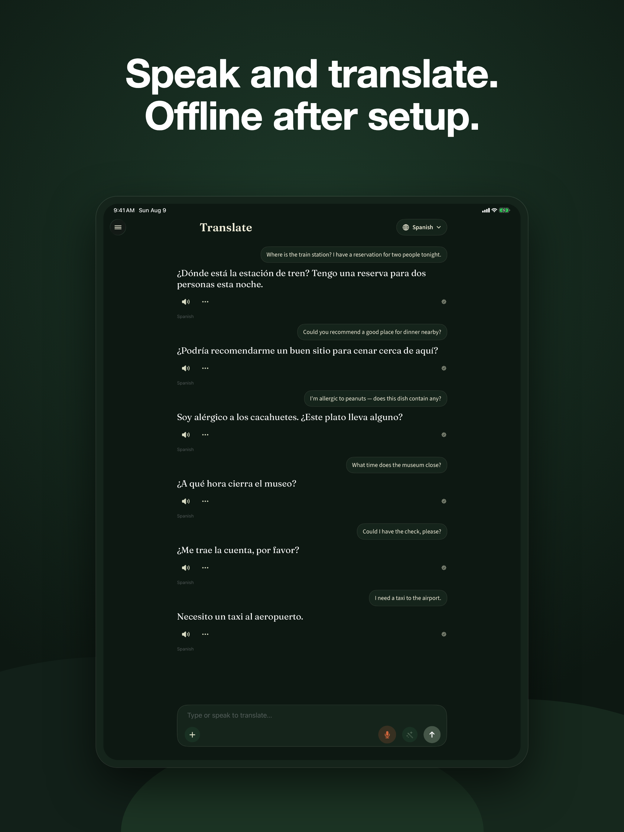 Translate & Learn Languages screenshot 6