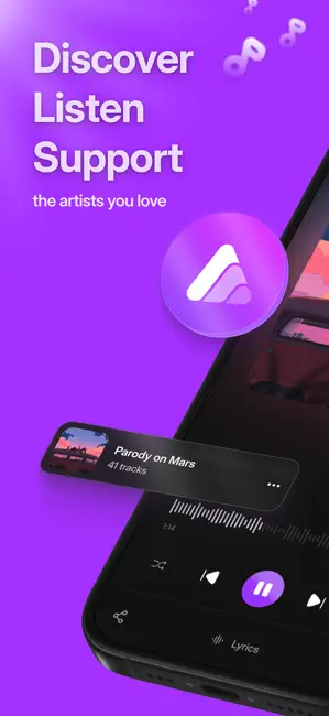 Aria Music: Artists to Fans iPhone screenshot 1