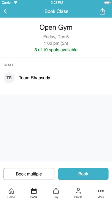 Screenshot #3 pour Rhapsody Fitness