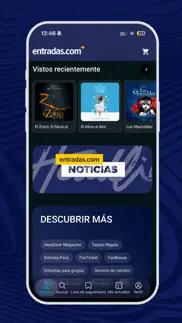 entradas.com - compra entradas iphone capturas de pantalla 2