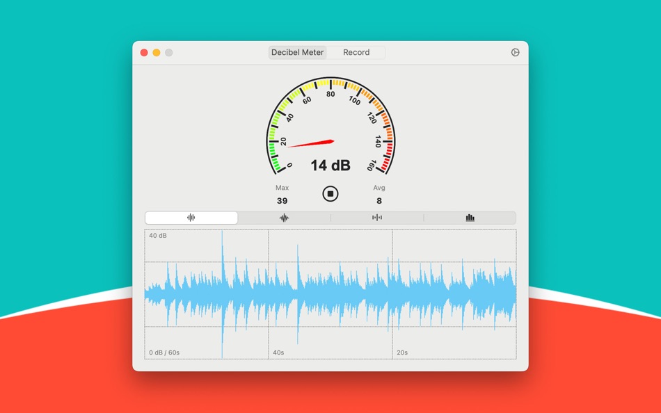 #1. Decibel Meter PC (macOS) 由: Xi'an 7kit Technology Co., Ltd.