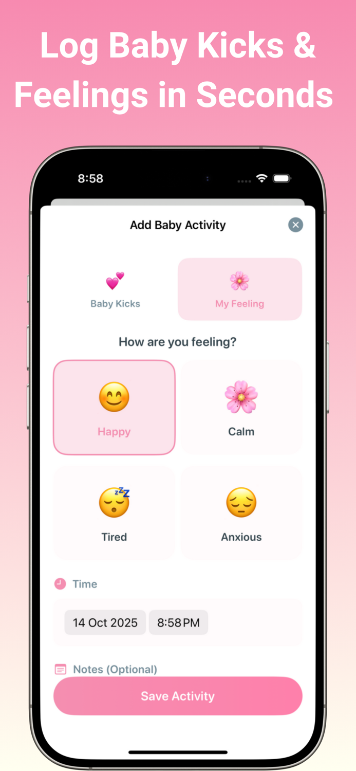 BabyKicks – Fetal Kick Counter
