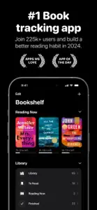 Bookshelf: Reading Tracker screenshot #1 for iPhone