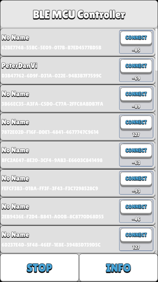 #2. BLE MCU Controller (iOS) Bởi: OHSANG KWON