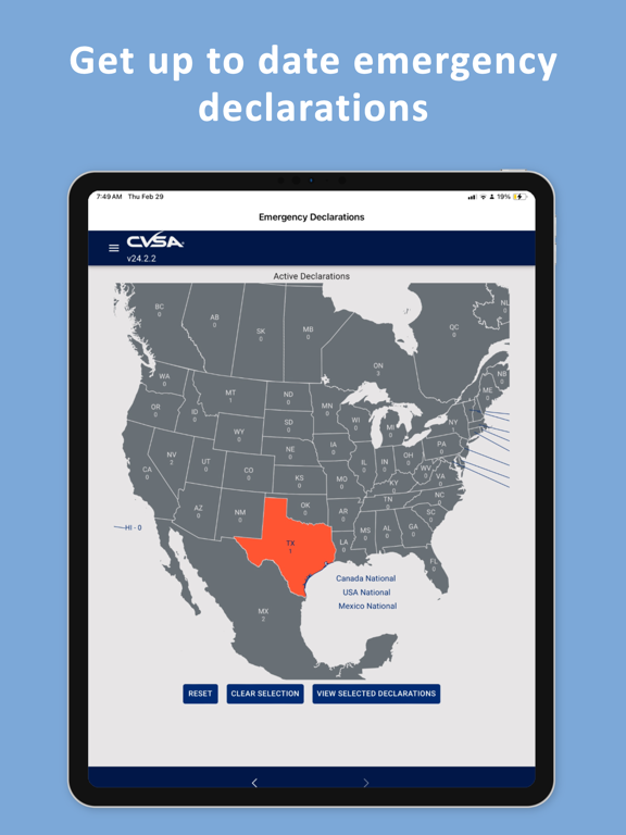 Screenshot #6 pour CVSA Out-of-Service Criteria