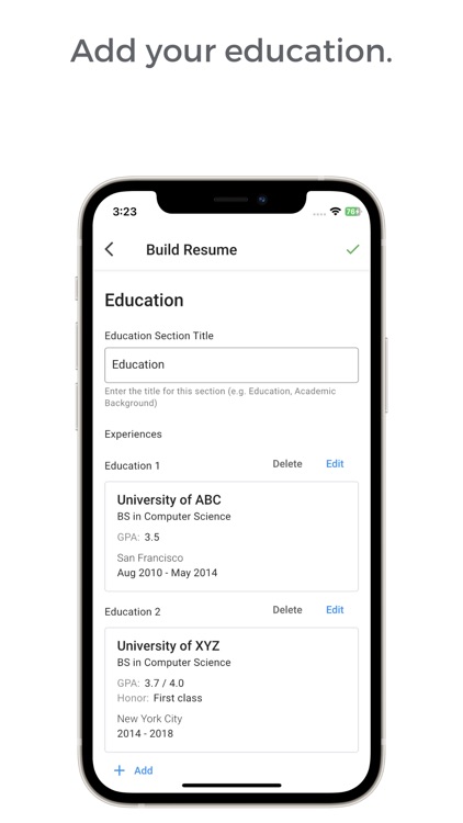 Pro Resume Builder screenshot-5