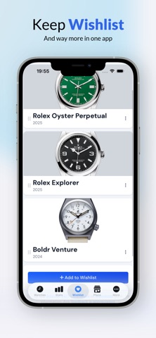 WristLog screenshot
