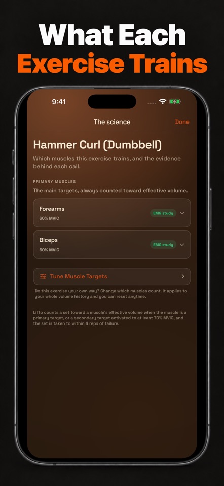 Lifto: Gym Workout Tracker Log screenshot 7