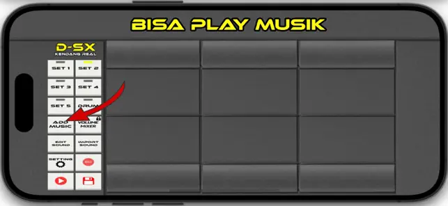 DSX Drum Kendang Real iPhone screenshot 3