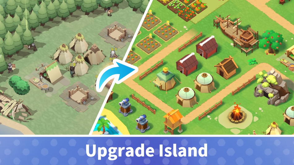 #5. Survivor Island-Idle Game (iOS) Podle: MOBIBRAIN TECHNOLOGY PTE. LTD.