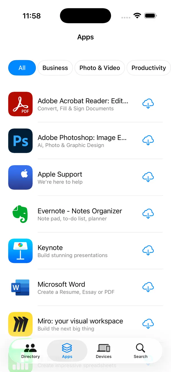Screenshot #3 pour Apple Business