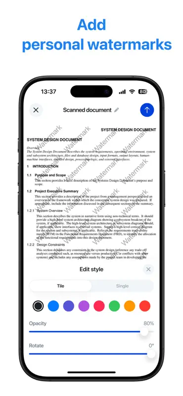 PDF Scanner - Scan & Convert screenshot 4 of 6