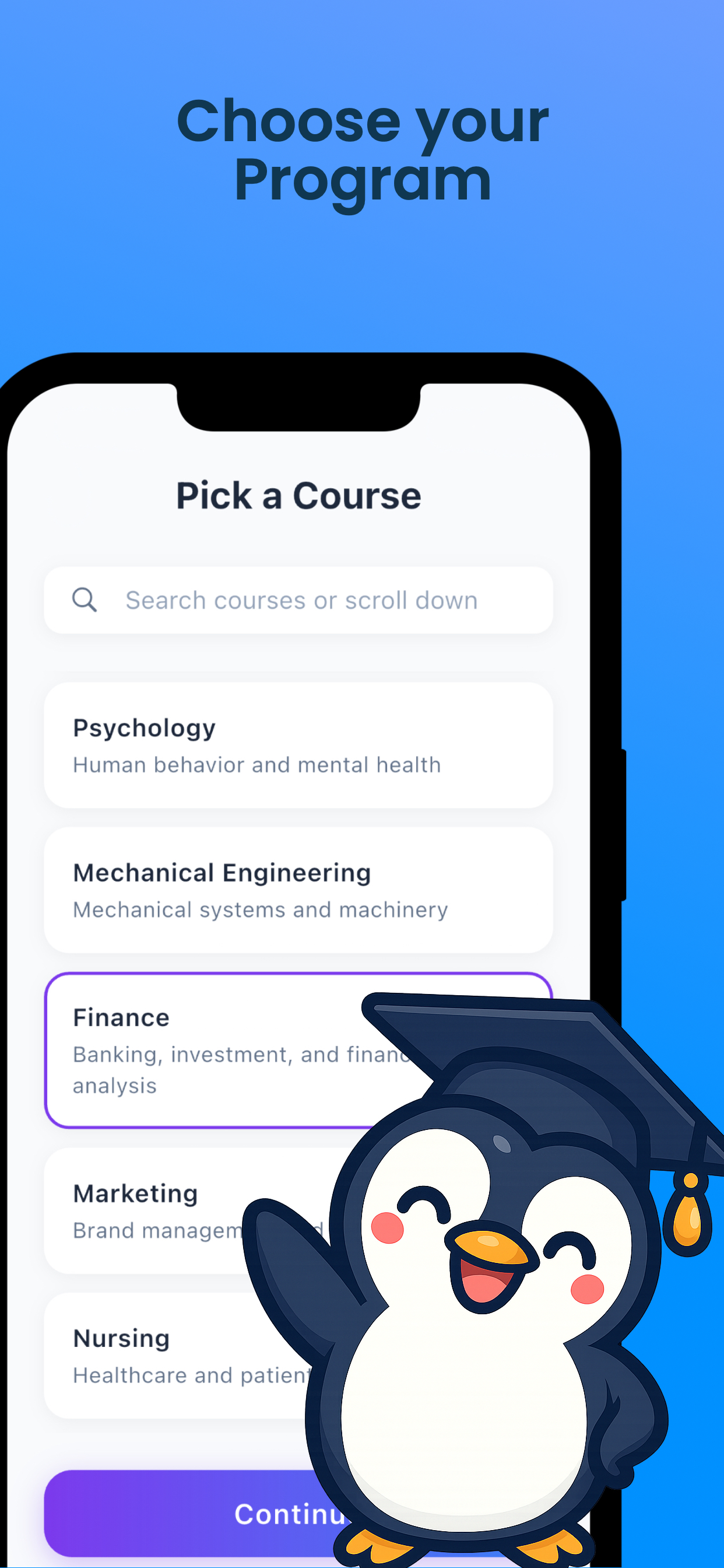 Penguni - Find College