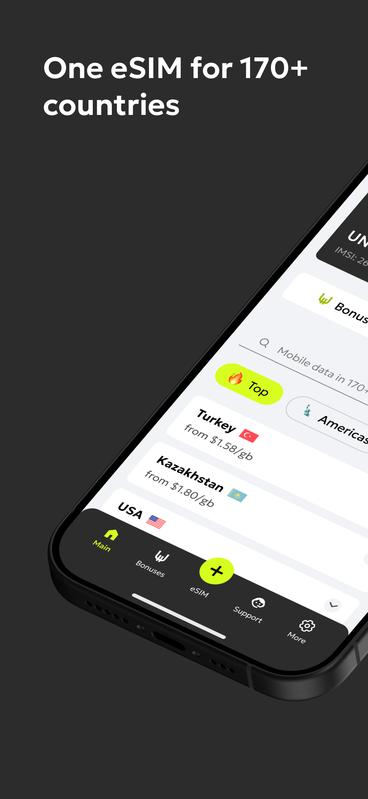 UNISIM – Travel eSIM