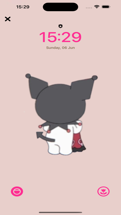 Lovely Kuromi wallpaper 4k Screenshot