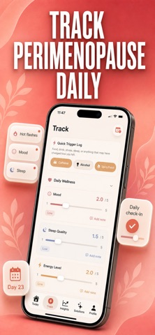 Peri Track - Perimenopause Screenshot 1 of 8
