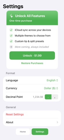 App screenshot