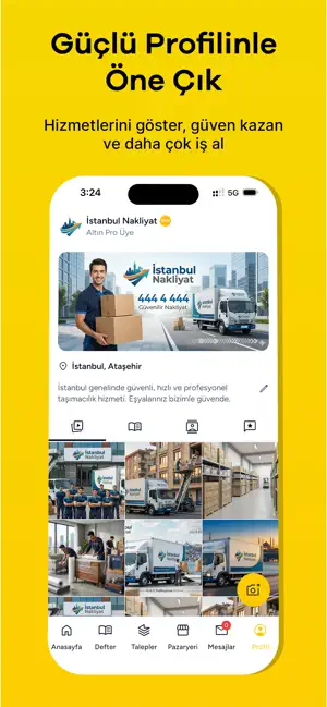 Evden Eve Nakliyat Platformu iPhone screenshot 6