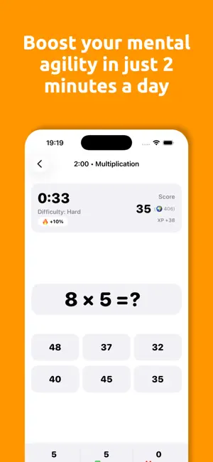 Math Challenge: Brain Training screenshot 1