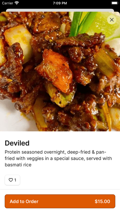 Spicy Zest iPhone screenshot 4 - Food & Drink app