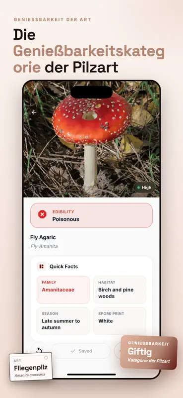 Pilzbestimmung: Pilzführer screenshot 2 of 6