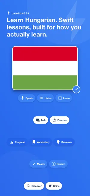 Learn Hungarian - SwiftLingo screenshot 1