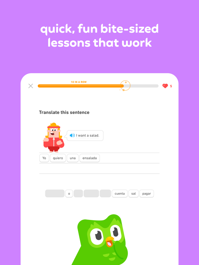 ‎Duolingo - Language Lessons תמונות מסך