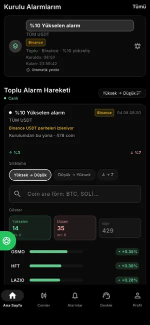 Matris Kripto Alarm screenshot 4