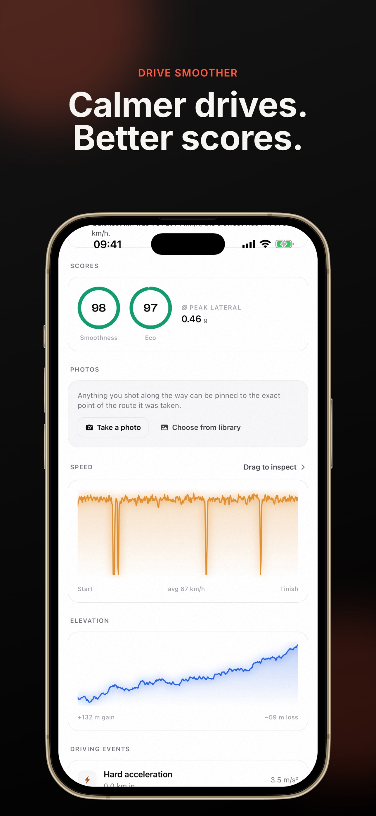Screenshot 5 of Tarmac: GPS Drive Tracker