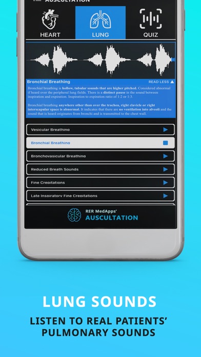 Auscultation - Heart Sounds Screenshot