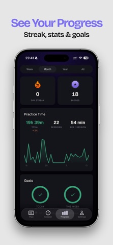 Practice Timer: Music Planner iPhone screenshot