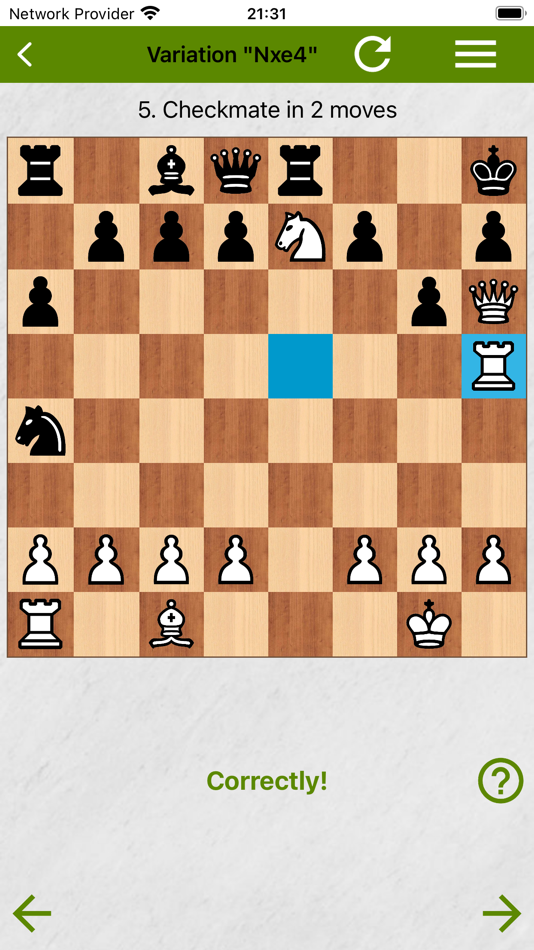 #3. Chess Combinations (iOS) Podle: Maksim Kolosov