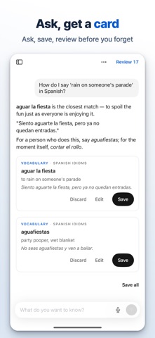 Memento: Flashcard Maker Screenshot 1 of 6