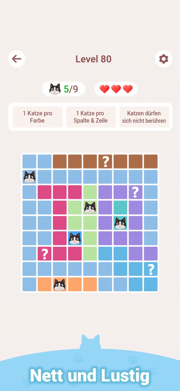 Meowdoku! iOS Mod IPA screenshot 6 - iOS game interface