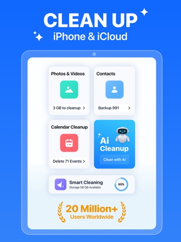 Phone Cleaner・Clean Up Storage iPad screenshot