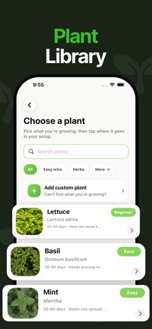 Hydrofy: Hydroponic Plant Care iPhone screenshot
