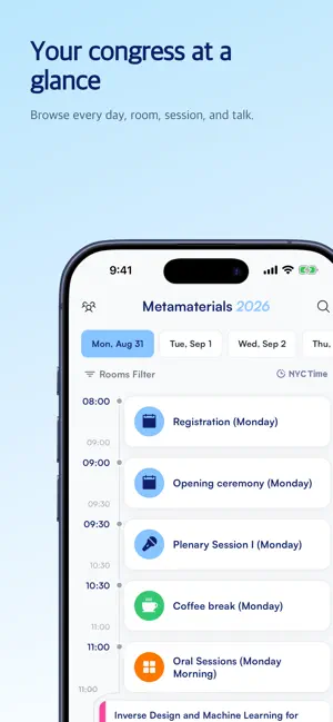 Metamaterials 2026 screenshot 1