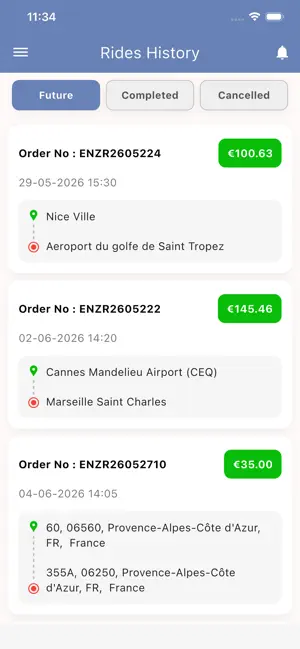 ENAZUR Chauffeur screenshot 2