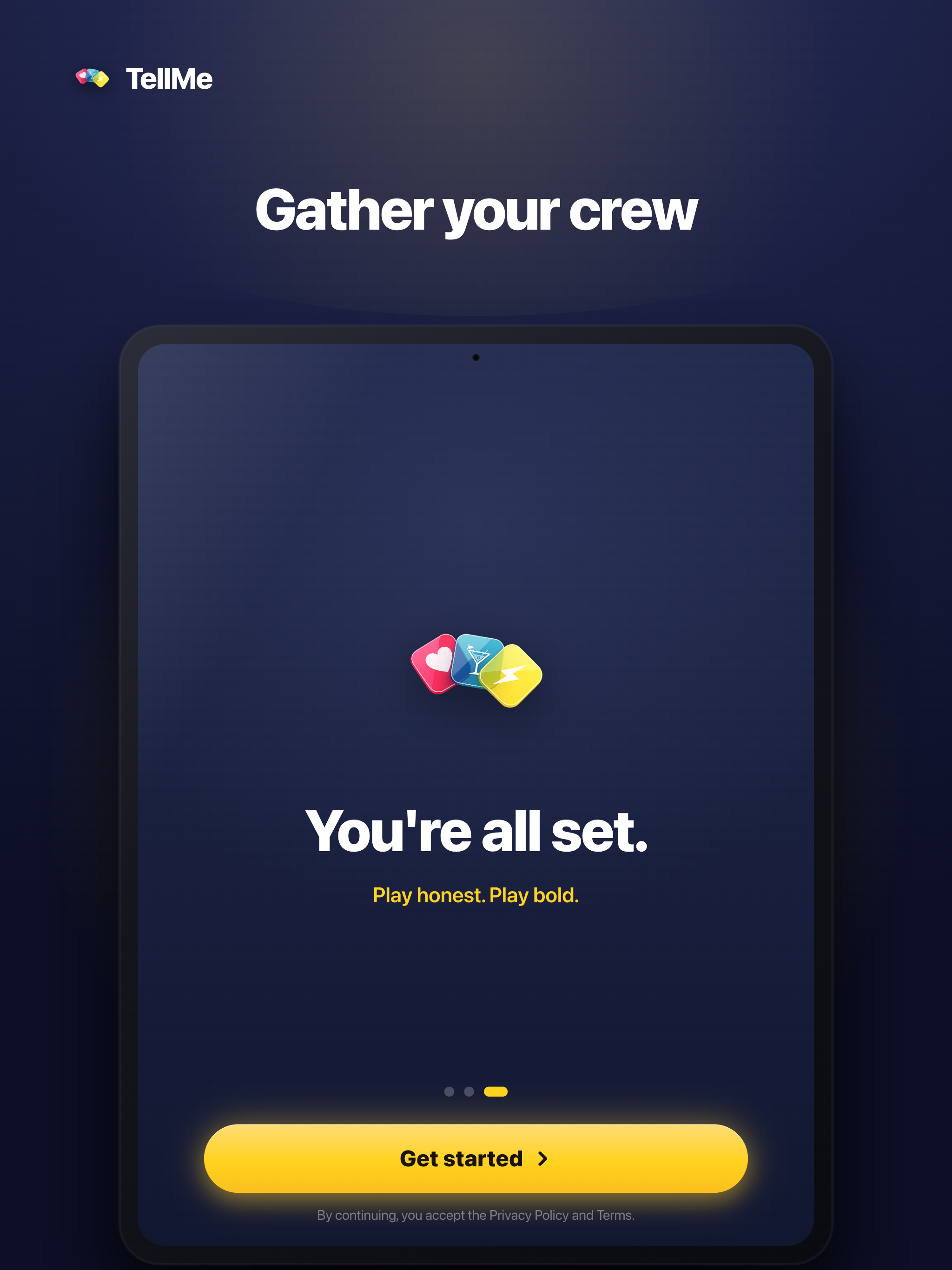 TellMe: Never Have I Ever