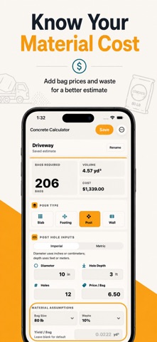 MixYard: Concrete Calculator Screenshot 2 of 7