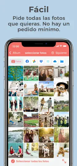 Captura de pantalla de FreePrints Photo Tiles en iPhone 2