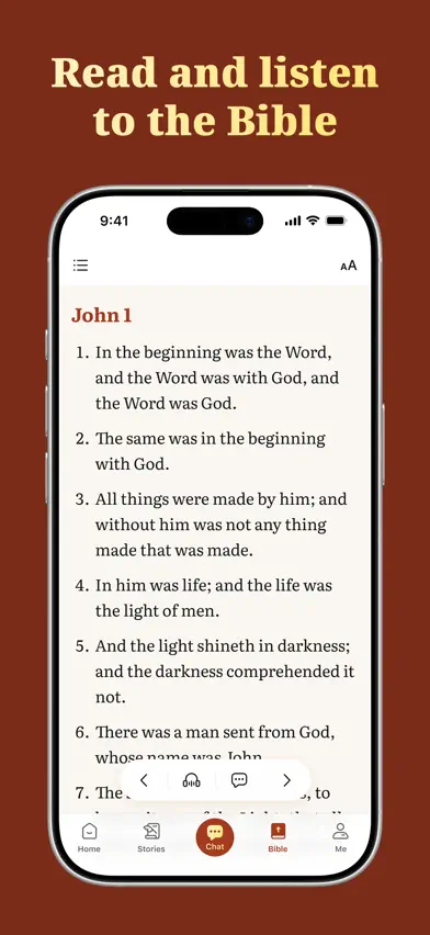 Bible Vod: Audio& Bible Chat screenshot 5