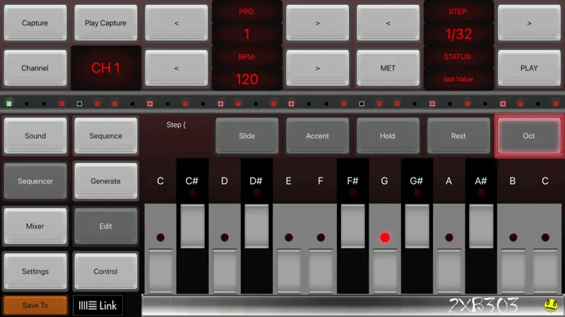 2XB303 Acid Bass Loop Maker screenshot 1 of 4