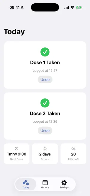 Daylark: Pill Reminder screenshot 1