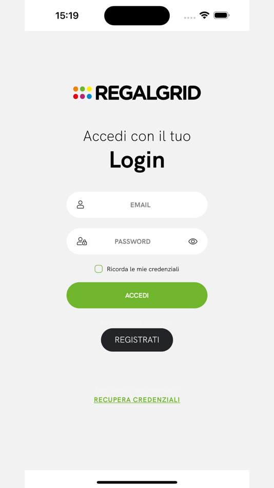 #1. Regalgrid End User App (iOS) By: Regalgrid Europe S.R.L.