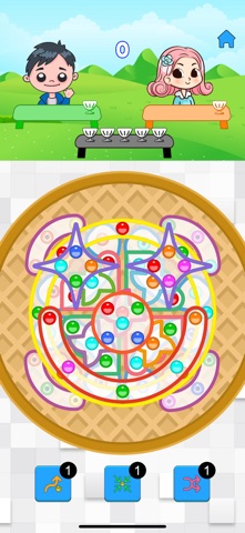 Triple Scoop: Ice Cream Puzzle iPhone screenshot