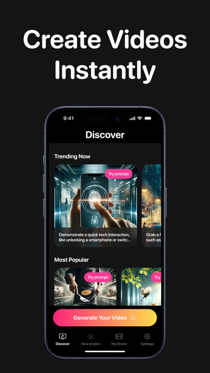 AI Video Maker: Art Generator.