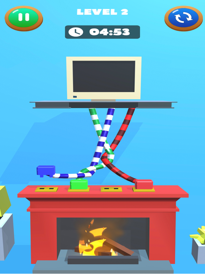 Tangle Twisted Switches Rope